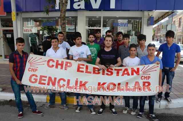 CHP Gençliğinden Taksim’e Tam Destek