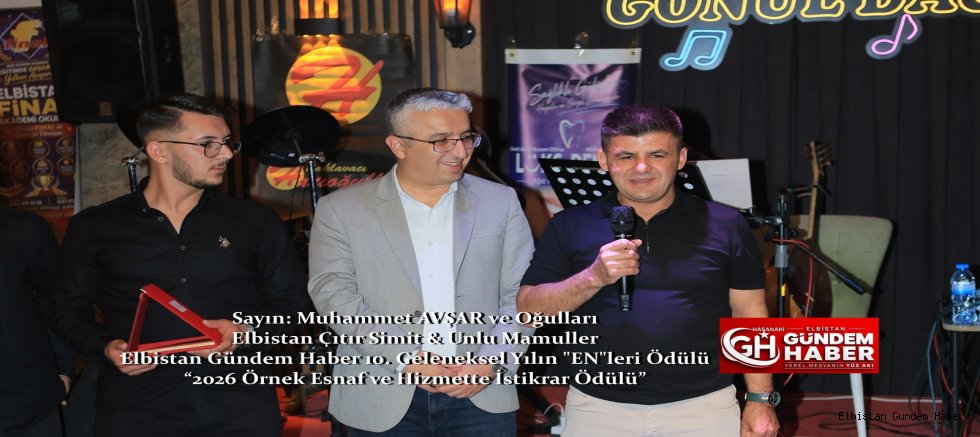 “2026 Örnek Esnaf ve Hizmette İstikrar Ödülü”