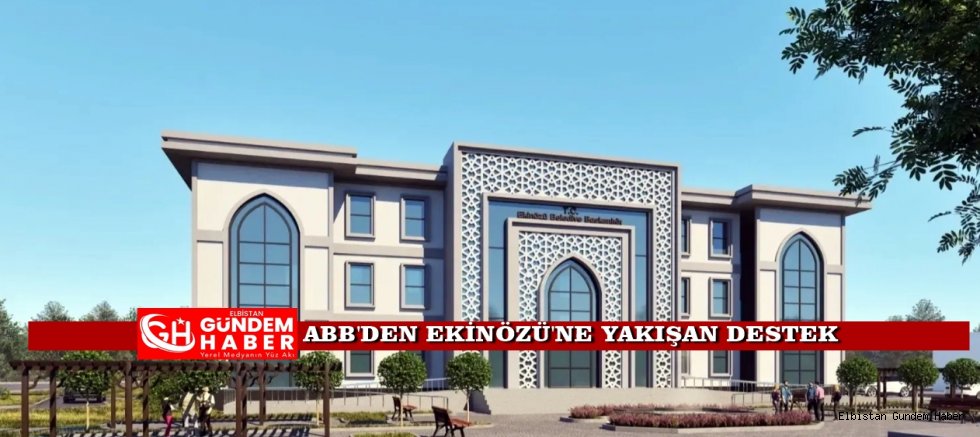 Ekinözü Belediye Sarayına Yavaş Desteği