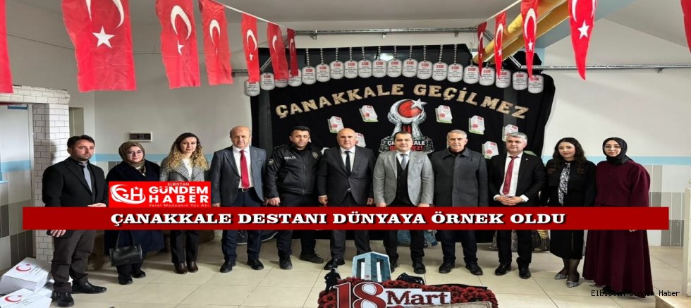 Ekinözü’nde Çanakkale Zaferi Gururu