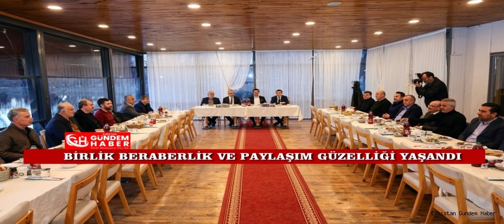 Elbistan Belediyesi’nden İftar Güzelliği