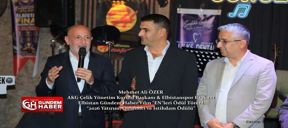 Elbistan Sevdalısına Alkış Sağanağı