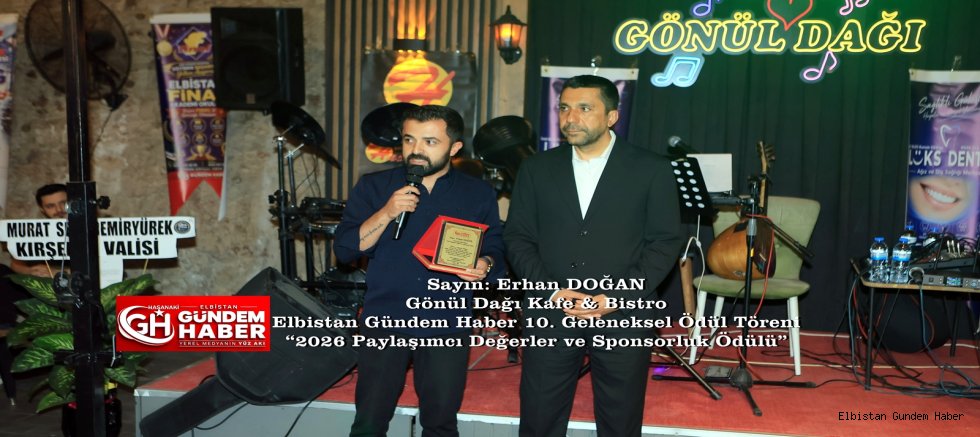 GÖNÜL DAĞI Kafe Bistro’ya Yakışan Ödül