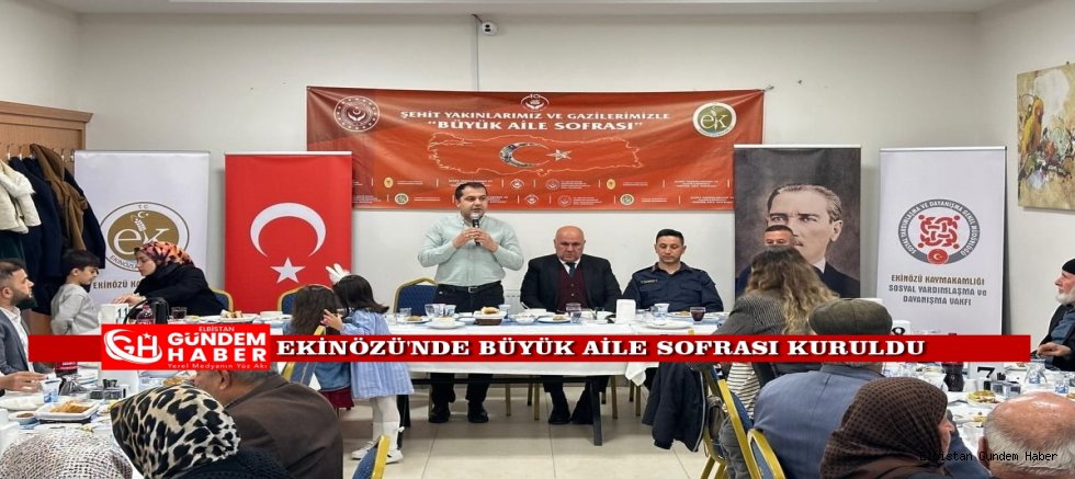 Nurhak ve Ekinözü’nde İftar Güzellikleri