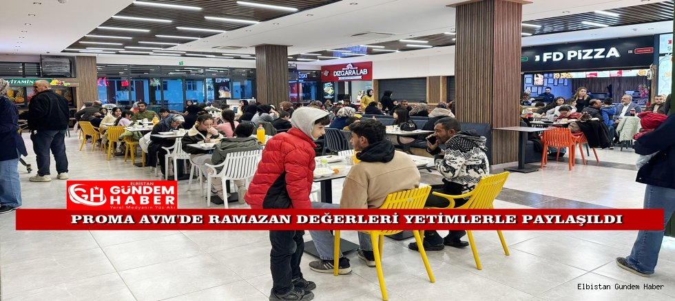 PROMA AVM’den Anlamlı Paylaşım