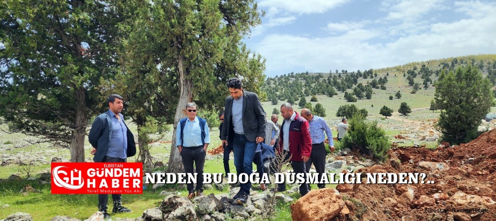 Nurhak’ta Hüyük Sülüklü Talanına İsyan!..