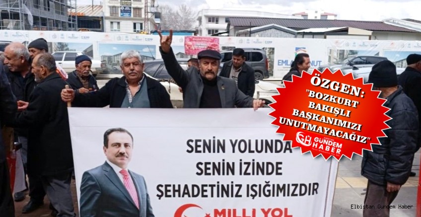 Özgen: “Hilal Bakışlı Yazıcıoğlu’nu Unutmayacağız”