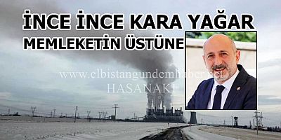 A Termik Yine “KARA KAR” Yağdırdı!