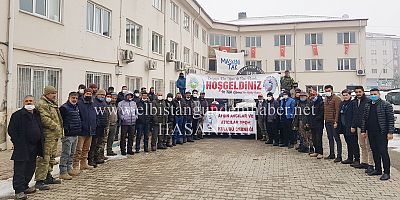 AFŞİN'DE YABAN HAYVANLARINA ŞEFKAT ELİ