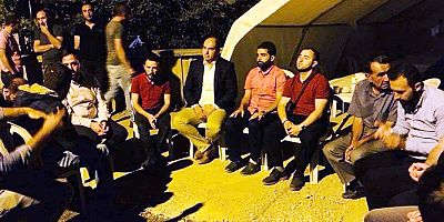 AK Gençlik Acıları Paylaştı