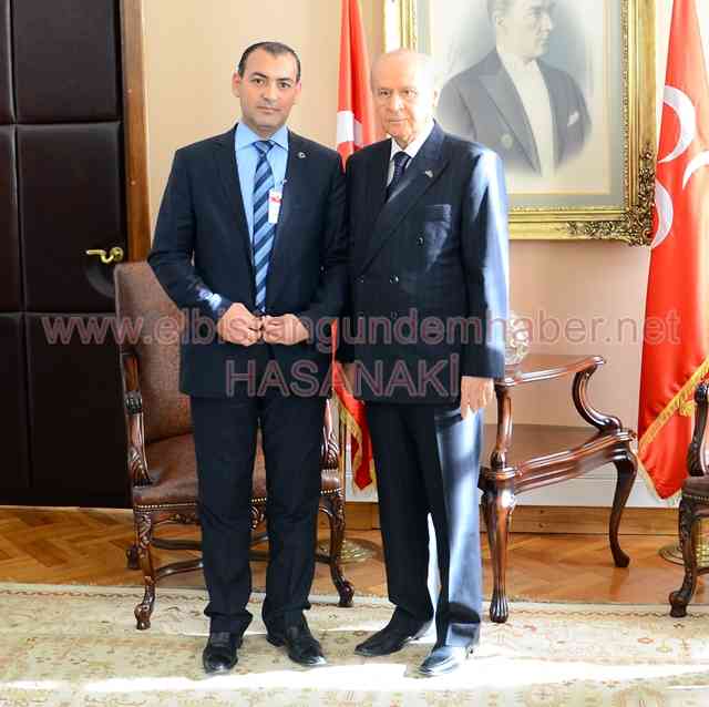 Akademik MHP’liler Bahçeli Huzurunda