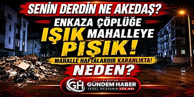 AKEDAŞ Aylardır Mahalleyi Karanlığa Boğdu