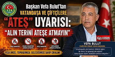 “Alın Terini Ateşe Atmayın”