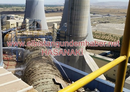 B Termikte Yangın Paniği