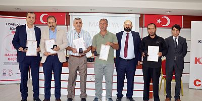 Bağışçılar Madalya ile Ödüllendirildi