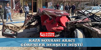 Bu Korkunç Kaza 1 Can Aldı