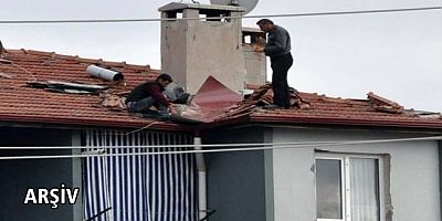 Çatı Tamiratı Hayatına Mal Oldu