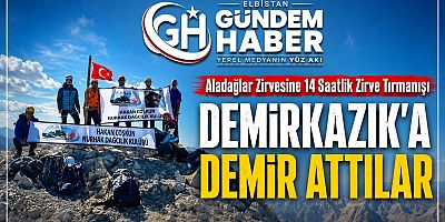 Demirkazık’a Demir Attılar
