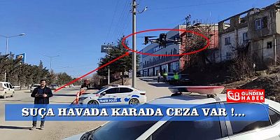 DİKKAT! Polis Yok Ama Dron Var!..