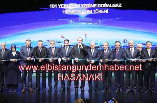 Doğalgaz Arzı Külliyede Gerçekleşti