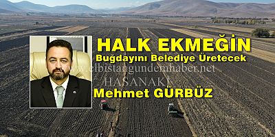 Elbistan Belediyesi Tarıma El Attı!