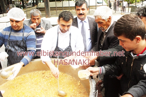 Elbistan Belediyesi’nden Aşure Paylaşımı