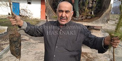 Elbistan’da 8 Bin Fidan Dağıtıldı