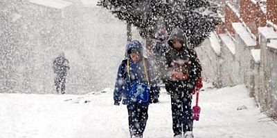 Elbistan’da Okullara AYAZ Tatili