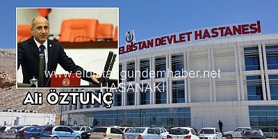 Elbistan Devlet Hastanesi 	 MERCEK ALTINDA!