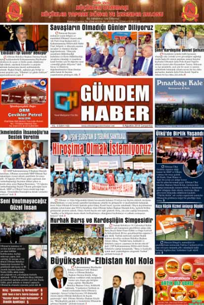 ELBİSTAN GÜNDEM HABER SAYI 100