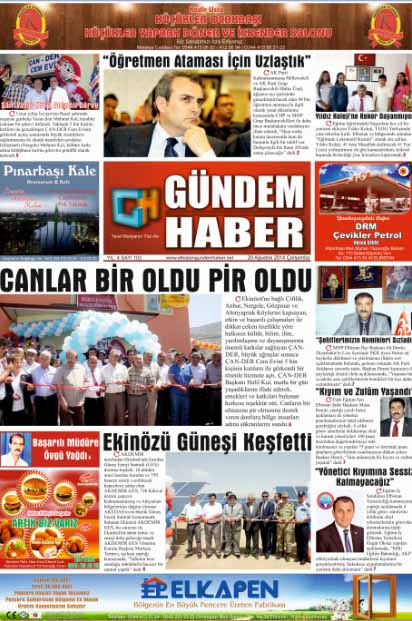 ELBİSTAN GÜNDEM HABER SAYI 103
