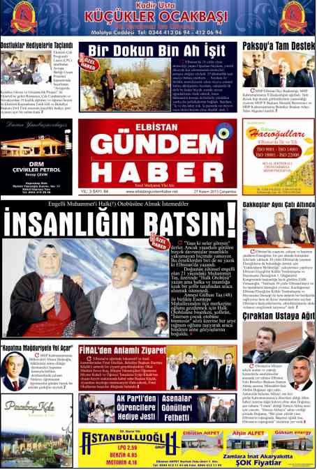 ELBİSTAN GÜNDEM HABER SAYI 64
