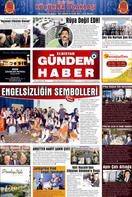 ELBİSTAN GÜNDEM HABER SAYI 66