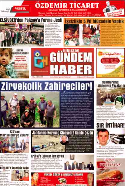 ELBİSTAN GÜNDEM HABER SAYI 77