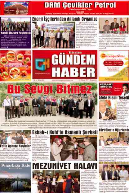 ELBİSTAN GÜNDEM HABER SAYI 90