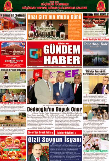 ELBİSTAN GÜNDEM HABER SAYI 95