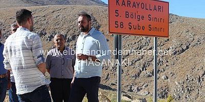 “Elbistan-Gürün Yolu Eylül Sonunda Hazır”