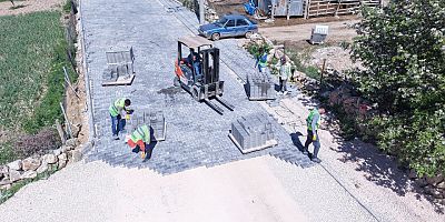 Elbistan İğde’nin Yolları Taştan!..