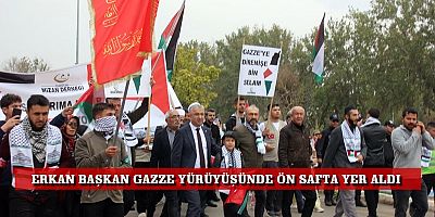 Elbistan’ın Yüreği Gazze İçin Attı