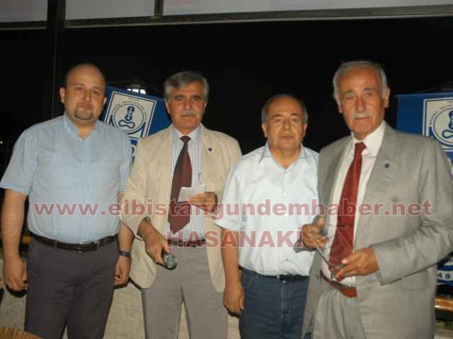 Elbistan MMO’dan Plaket Yağmuru