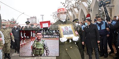 ELBİSTAN ŞEHİDİNE AĞLADI