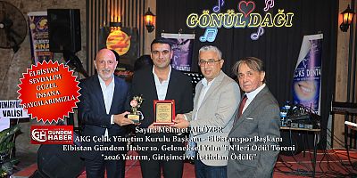 Elbistan Sevdalısına Alkış Sağanağı