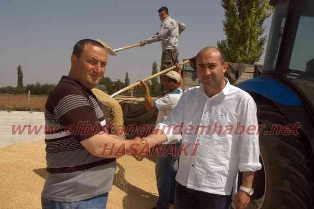 Elbistan’da İlk Hasat İlk Bereket