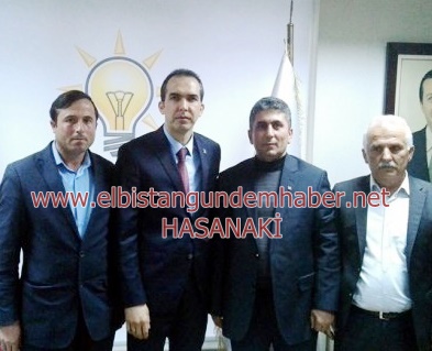 Elbistanlı Muhtarlardan Özdemir’e Ziyaret