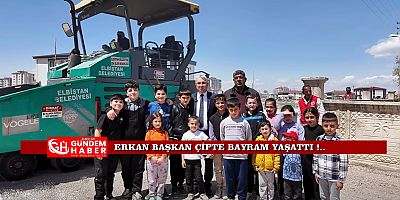 Erkan Başkan Asfalt Sezonunu Açtı