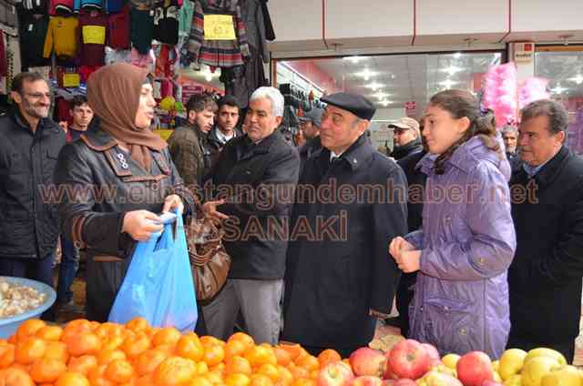 Esnaftan Akgemci’ye Destek Yağıyor