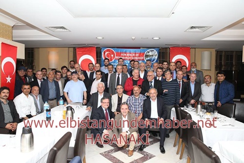 Gurbetteki Elbistanlılar Şehitleri Andı