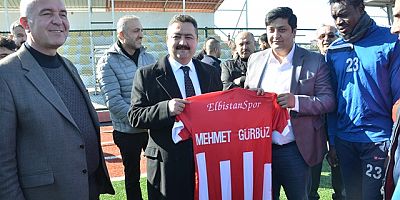 Gürbüz’e Elbistan Spor Forması