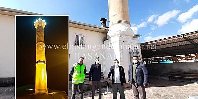 İğde Camii Işıklandırılıyor