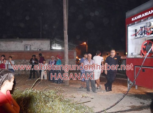 İğde Kasabasında Yangın